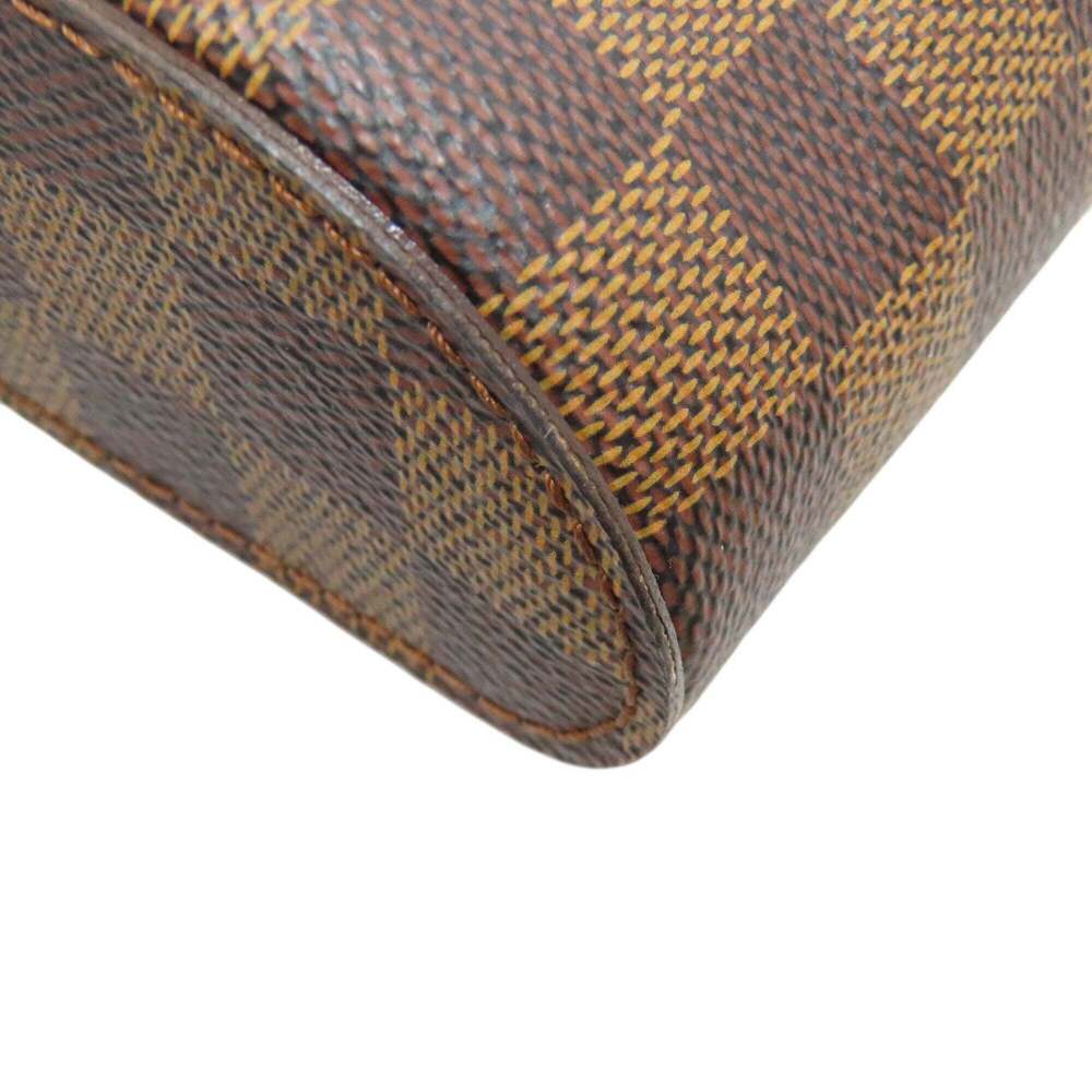 LOUIS VUITTON Authentic Brown Damier Canvas Hobo Bag - Picture 15 of 16